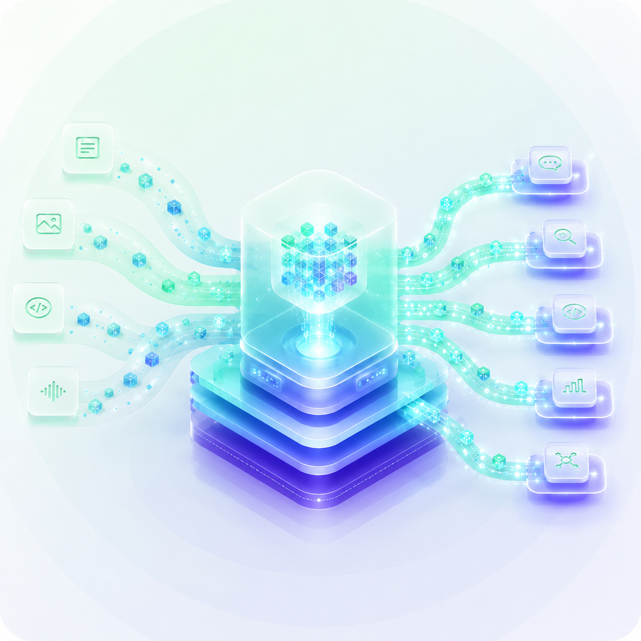 Token Factory layer illustration
